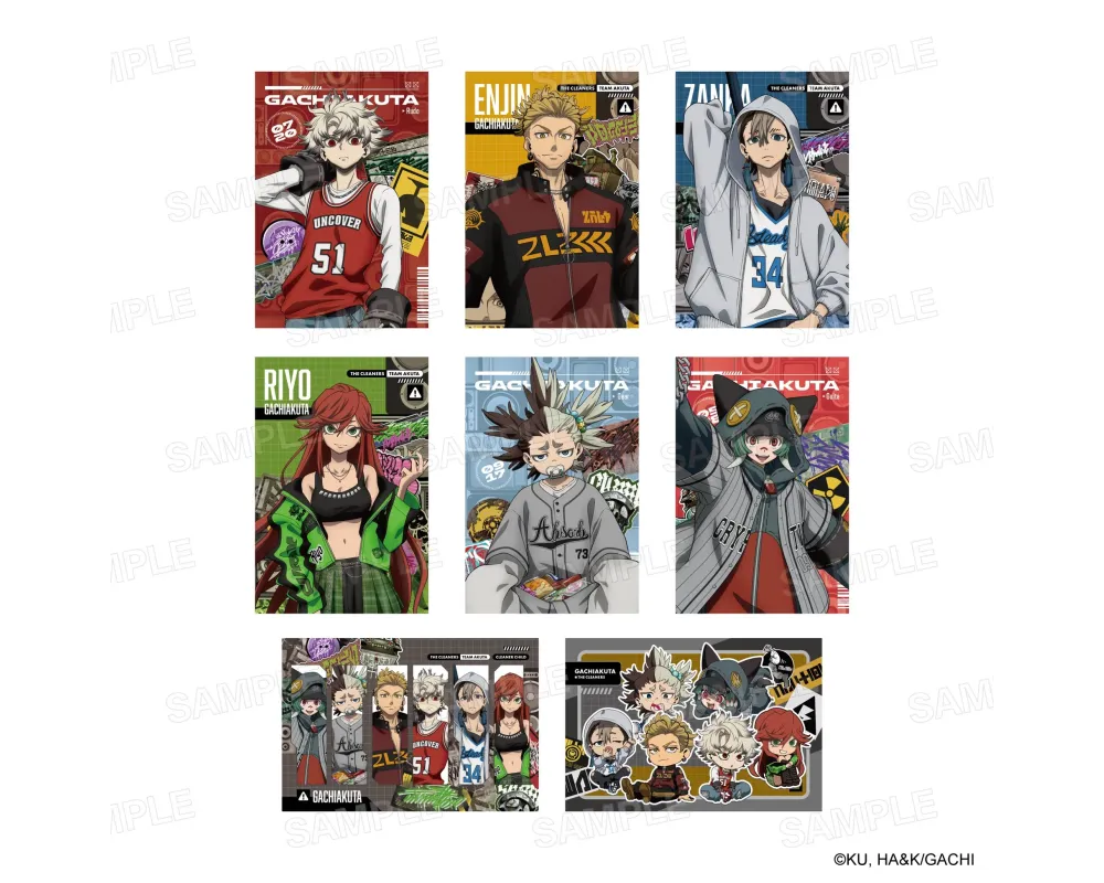 Postcard Gachiakuta Set Sport Mix ver.