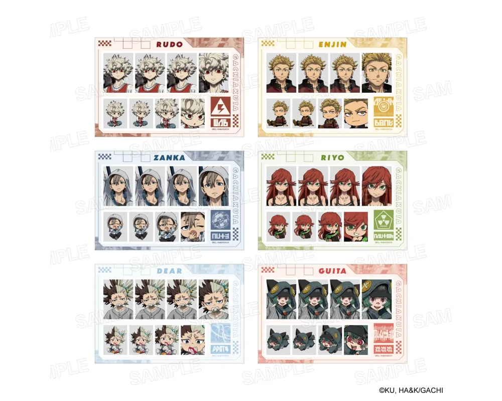 Photo Booth Style ID Card Gachiakuta Sport Mix ver.