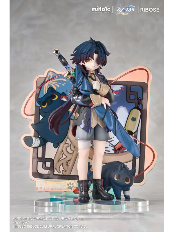 Figurine Blade - Chibi Rise Up+ Cat Series Blade Ver. -Honkai Star Rail -  Sugoi Shop