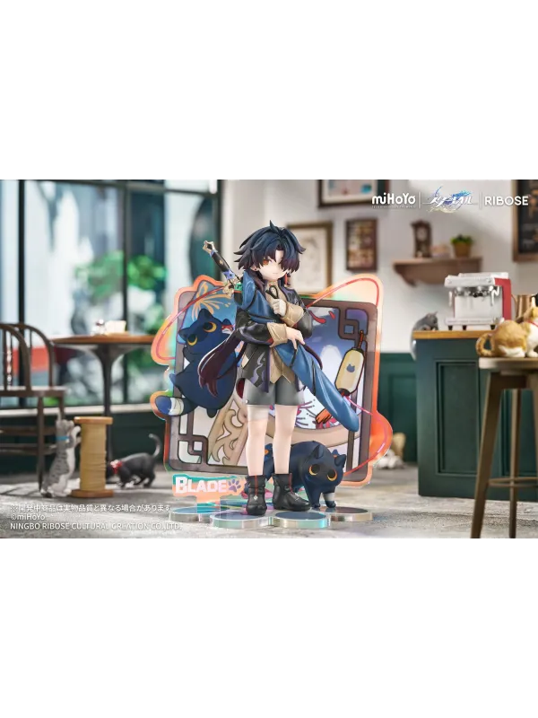 Figurine Blade - Chibi Rise Up+ Cat Series Blade Ver. -Honkai Star Rail -  Sugoi Shop
