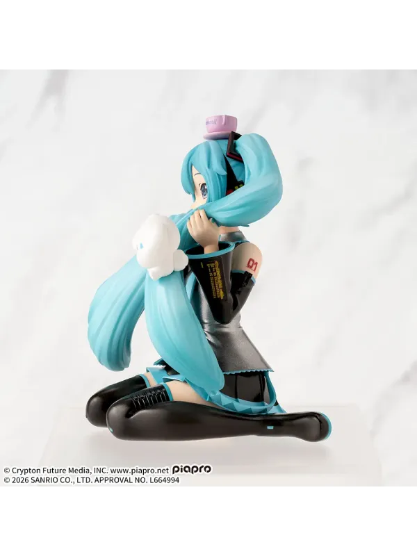 Figurine Hatsune Miku x Cinnamoroll - Premium Chokonose Mofutto ver. - Piapro Characters - Sugoi Shop