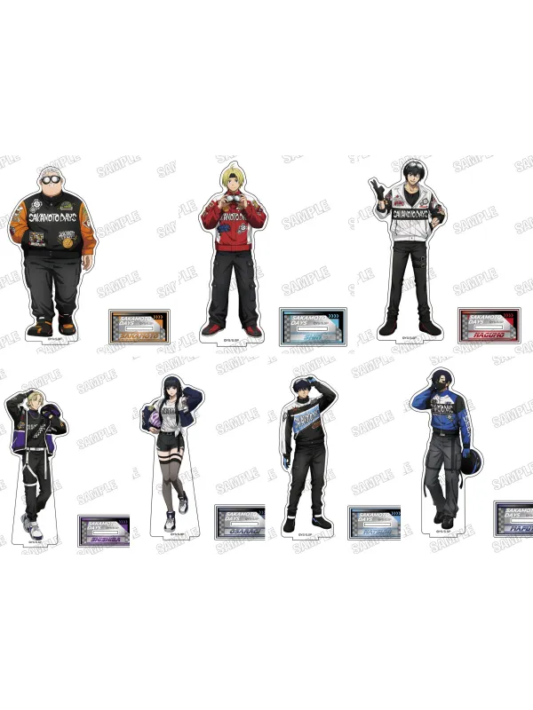 Big Acrylic Stand Sakamoto days - race ver - Sugoi Shop