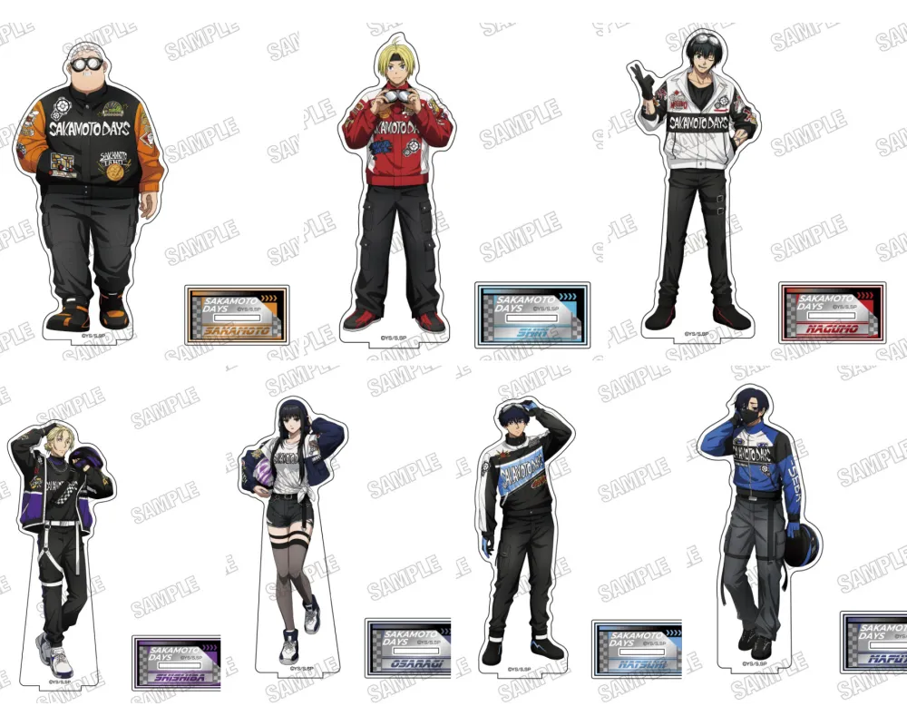 Big Acrylic Stand Sakamoto days - race ver - Sugoi Shop