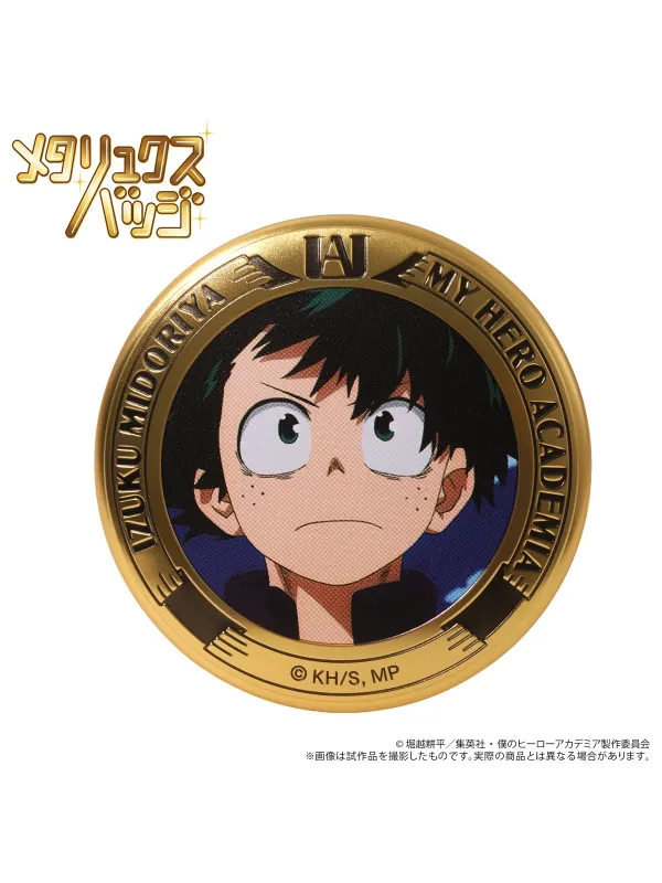 Badge Metallux Izuku Midoriya Saison 2