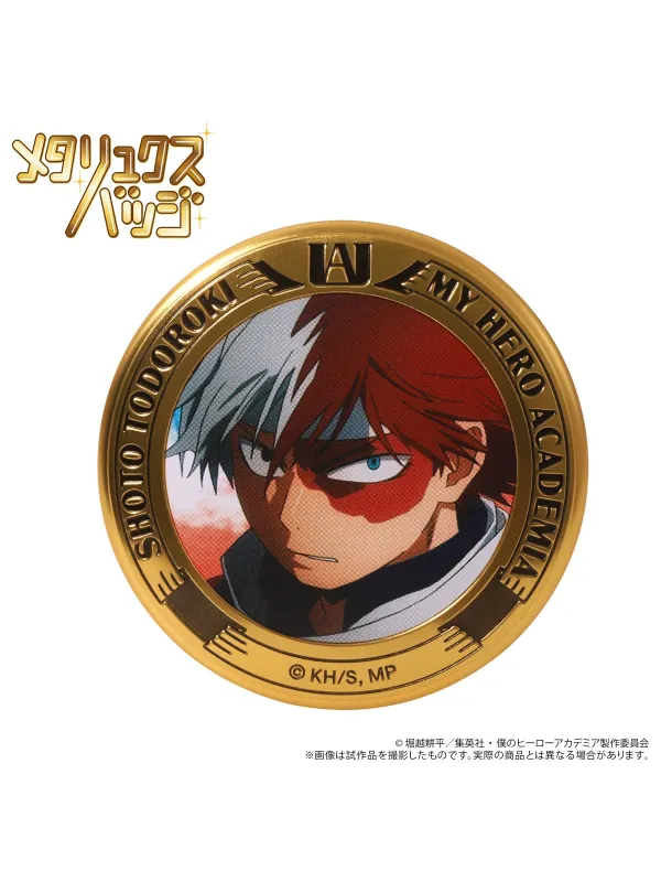 Badge Metallux Shoto Todoroki Saison 2