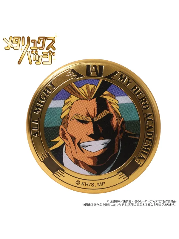 Badge Metallux All Might Saison 2