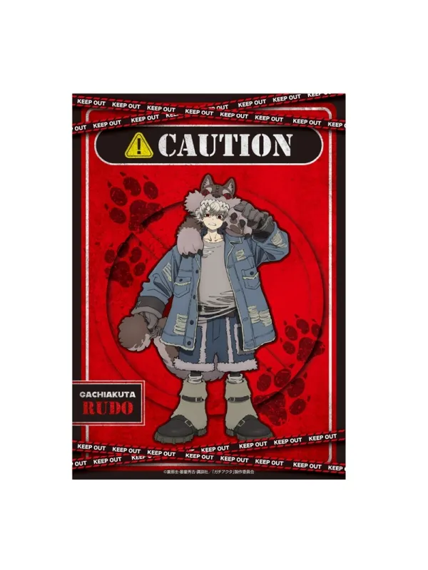 Clear Poster Rudo Gachiakuta Stuffed ver.