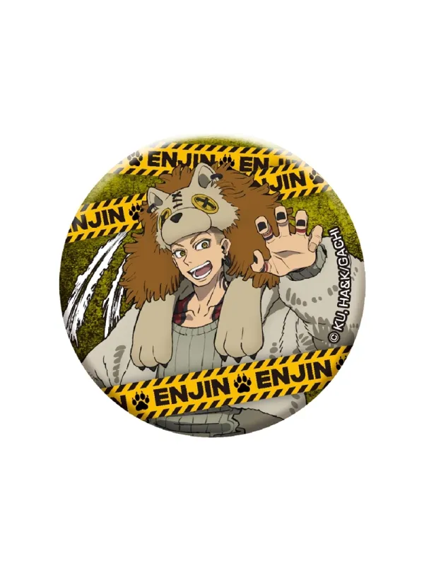 Gachiakuta Can Badge Stuffed Collection