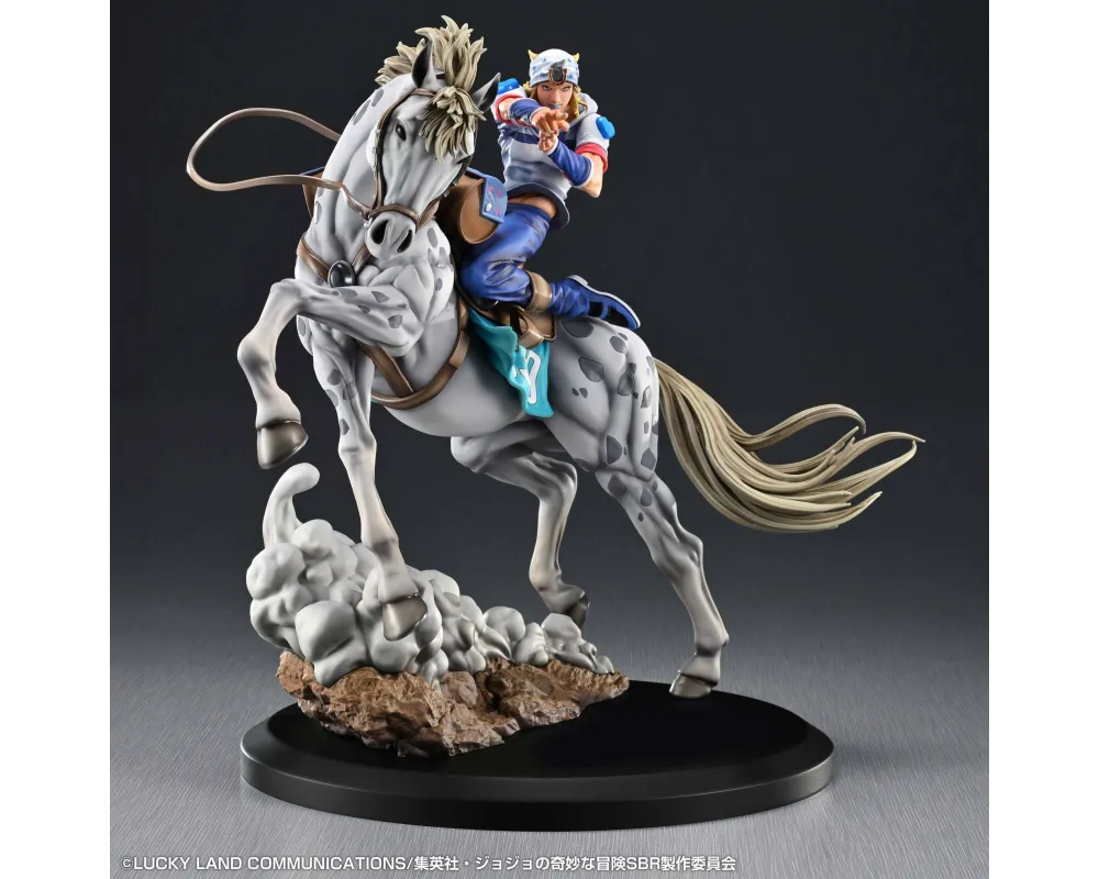 Figurine Johnny Joestar & Slow Dancer Chozo Art Collection - JoJo's Bizarre Adventure Steel Ball Run - Sugoi Shop