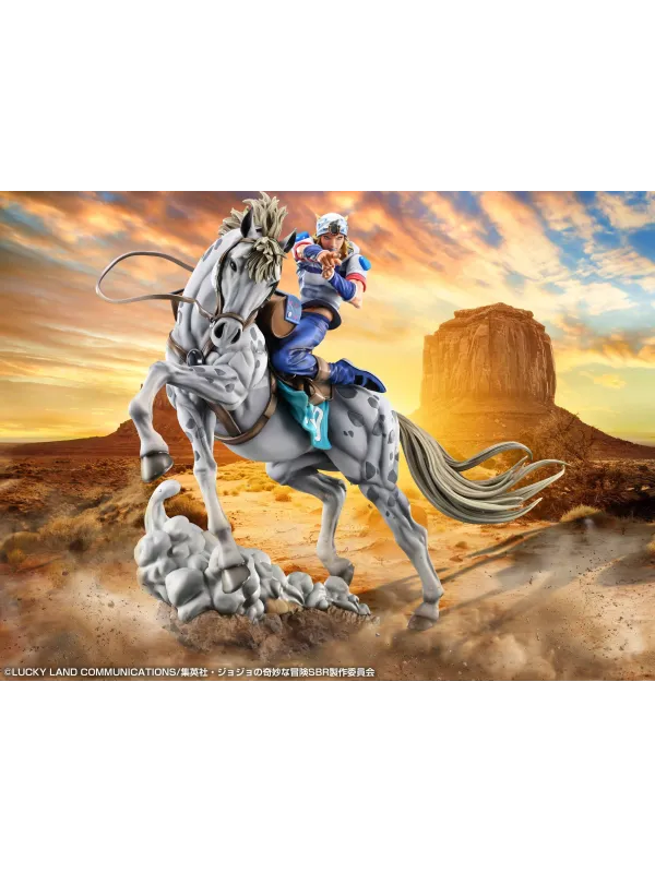 Figurine Johnny Joestar & Slow Dancer Chozo Art Collection - JoJo's Bizarre Adventure Steel Ball Run - Sugoi Shop