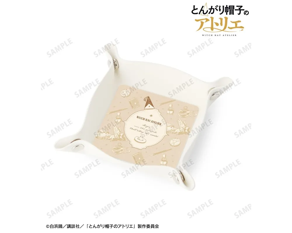 Vide-poches en cuir Pattern Motif L'Atelier des Sorciers - Witch Hat Atelier Sugoi Shop
