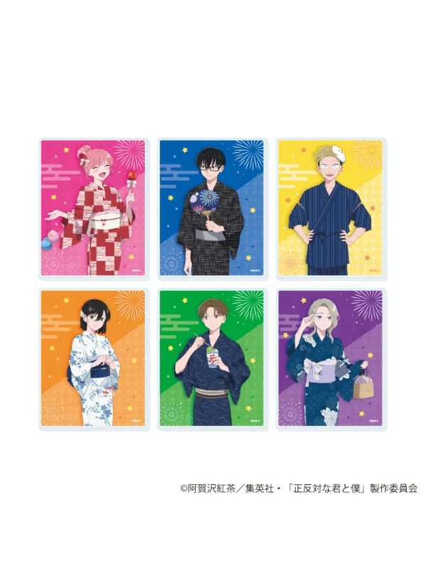 Acrylic Card Summer Festival Ver You and I Are Polar Opposites