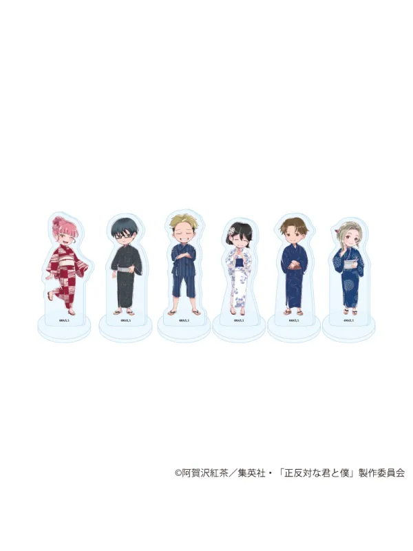 You and I Are Polar Opposites Acrylic Puchi Stand Summer Festival Ver.