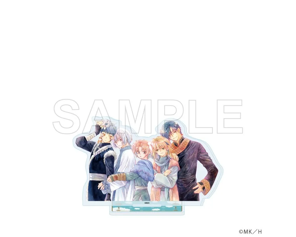 Akatsuki no Yona - Stand Acrylique Shin-ah & Kija & Yoon & Zeno & Jae-ha - A3 - Sugoi Shop