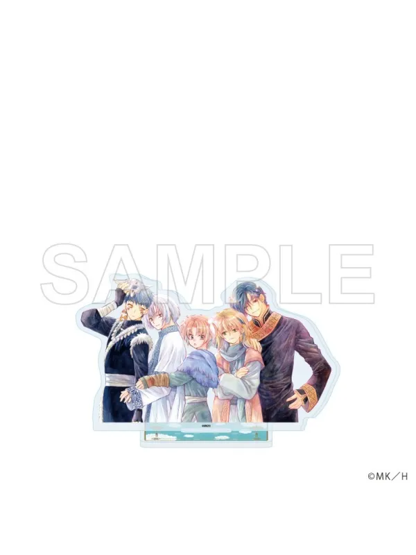 Akatsuki no Yona - Stand Acrylique Shin-ah & Kija & Yoon & Zeno & Jae-ha - A3 - Sugoi Shop