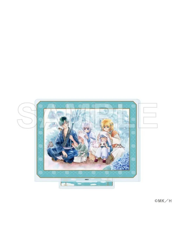 Akatsuki no Yona - Stand Acrylique Jae-Ha, Yoon, Ki-Ja, Shin-ah & Zeno - Rainy Season - A3