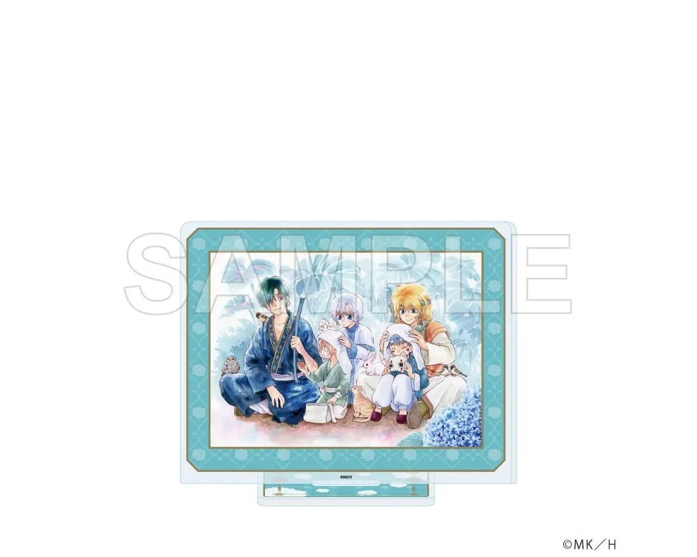 Akatsuki no Yona - Stand Acrylique Jae-Ha, Yoon, Ki-Ja, Shin-ah & Zeno - Rainy Season - A3
