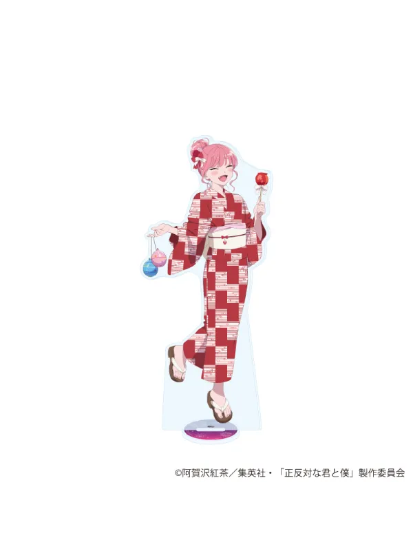 Big Acrylic Stand Miyu Suzuki Summer Festival Ver. - You and I Are Polar Opposites - Sugoi Shop