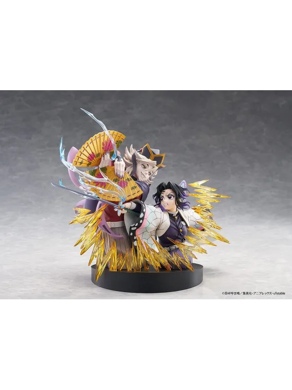 Figurine Shinobu Kocho & Doma - Demon Slayer - Claynel