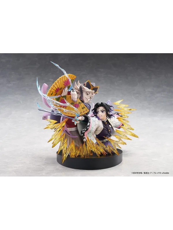 Figurine Shinobu Kocho & Doma - Demon Slayer - Claynel