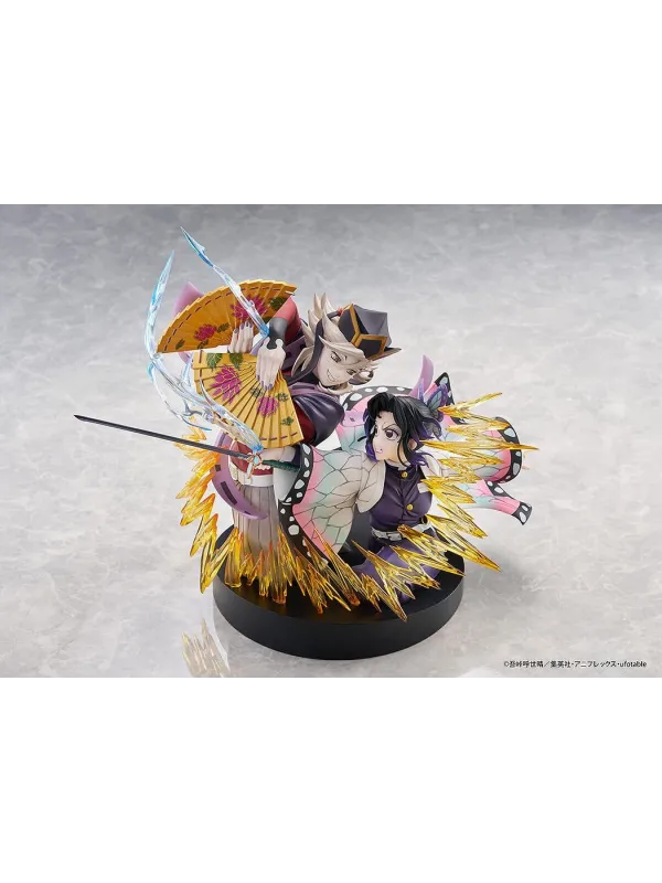 Figurine Shinobu Kocho & Doma - Demon Slayer - Claynel