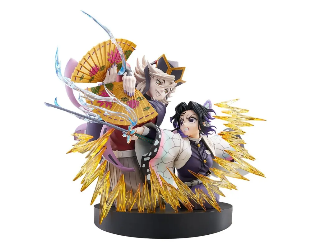 Figurine Shinobu Kocho & Doma - Demon Slayer - Claynel