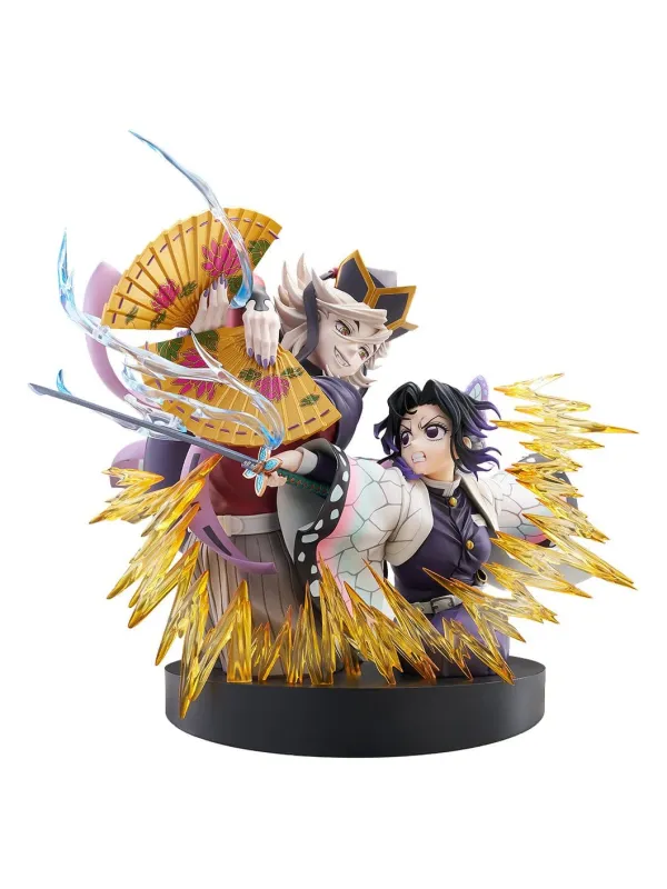Figurine Shinobu Kocho & Doma - Demon Slayer - Claynel