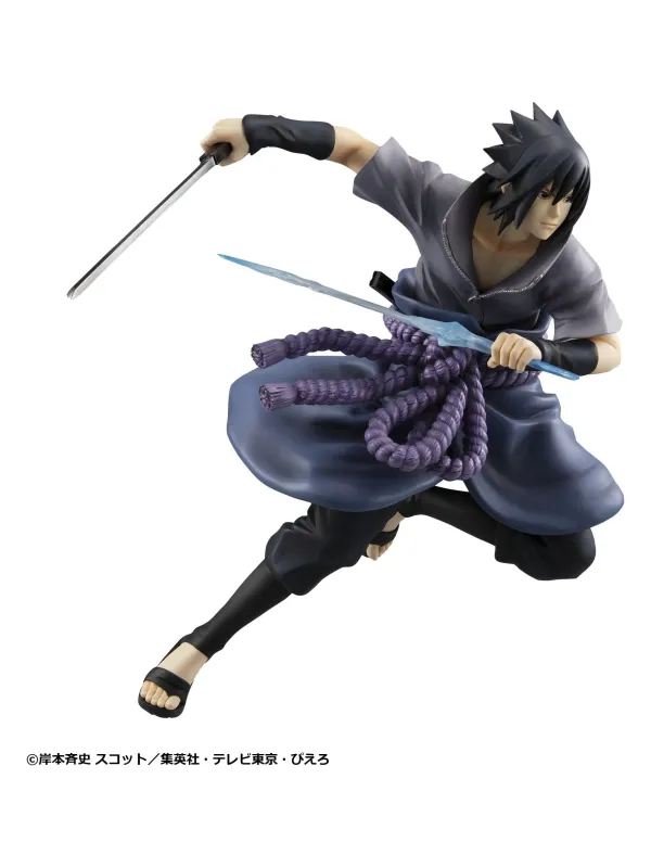 Figurine Sasuke Uchiha G.E.M. Great Ninja War Ver. (Repeat) - Naruto Shippuden - Sugoi Shop