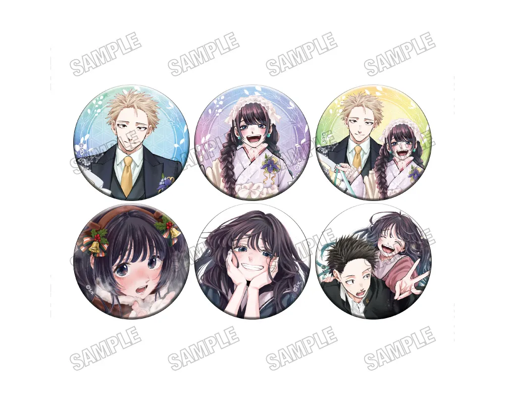 Can Badge Kaoruku & Rintaro Collection - POP UP SHOP Kaoru Hana