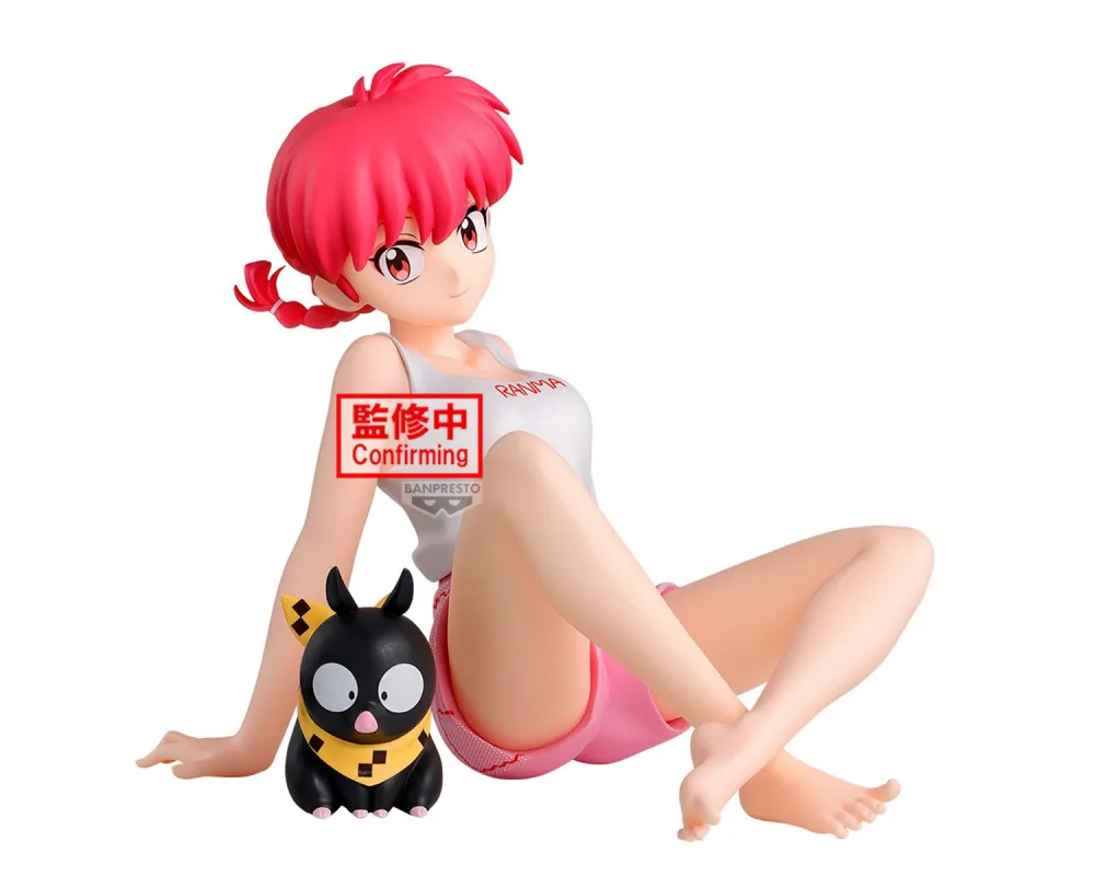 Figurine Ranma Saotome & P-Chan -Ranma 1/2 -  Relax Time - Sugoi Shop