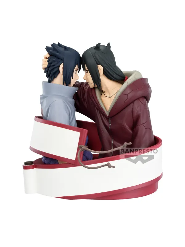Figurine Sasuke Uchiha & Uchiha Itachi - Bust Portrelic -Naruto Shippuden -  Sugoi Shop