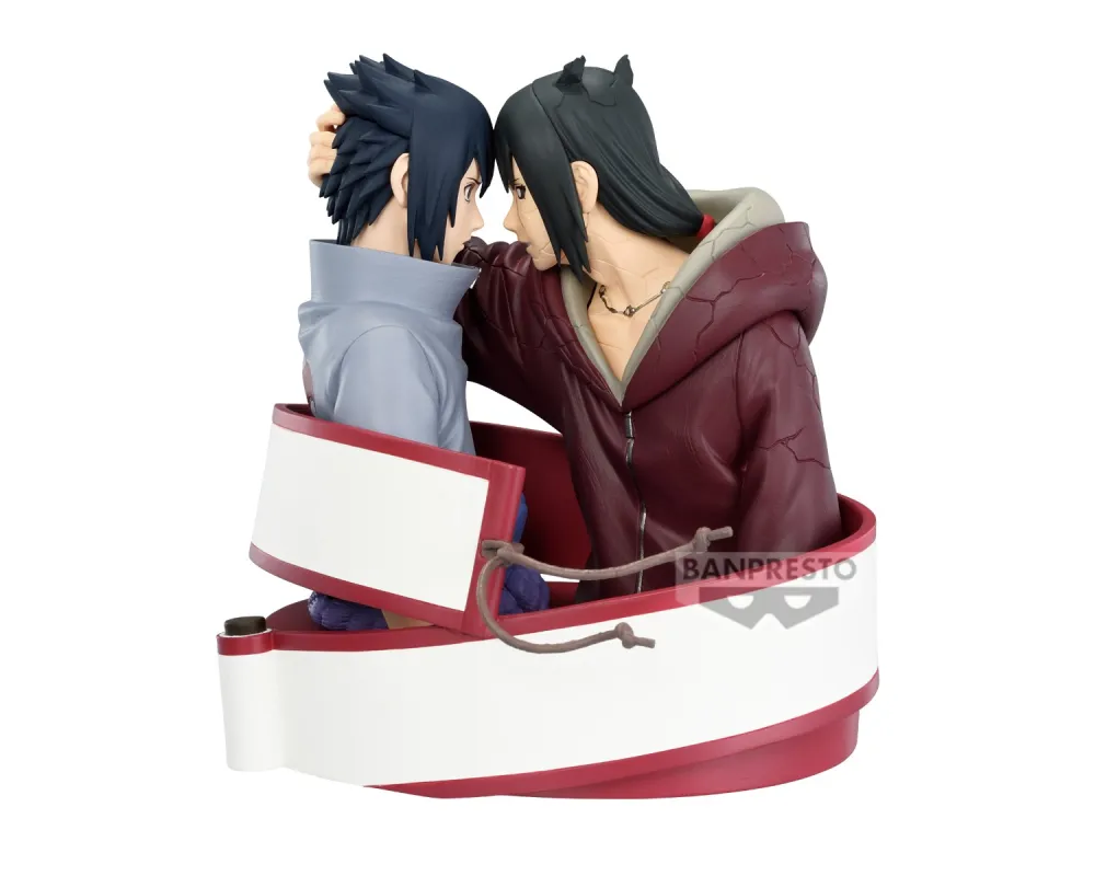 Figurine Sasuke Uchiha & Uchiha Itachi - Bust Portrelic -Naruto Shippuden -  Sugoi Shop