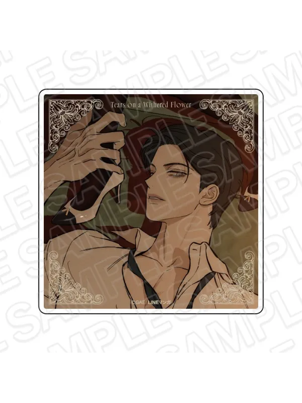 Acrylic Coaster Tae Ha, Tears on a Withered Flower