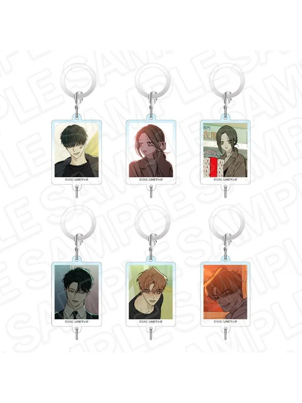 ID Photo Style Charm Tears on a Withered Flower