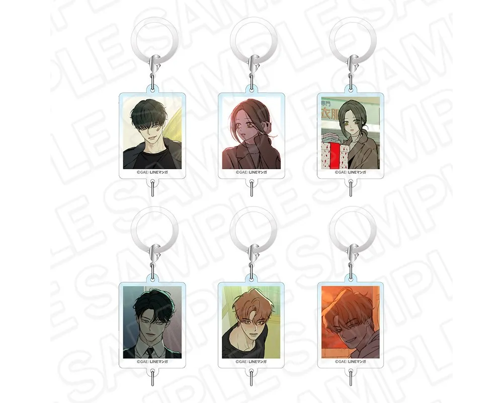 ID Photo Style Charm Tears on a Withered Flower
