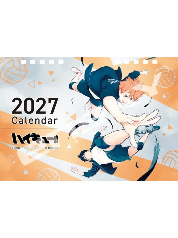 Haikyu!! Calendrier de bureau 2027 (27CL-024)
