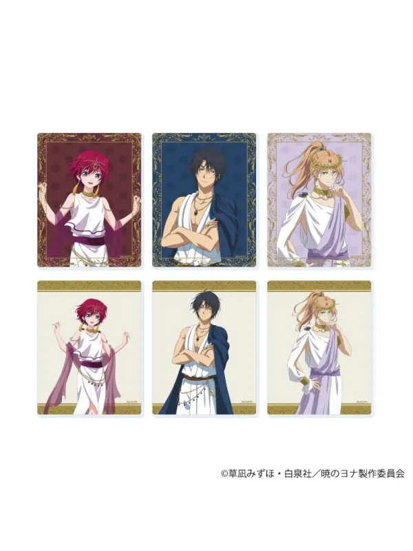 Akatsuki no Yona - Acrylic Card - Blind Box (Set of 6) Greek-style Costume Ver.