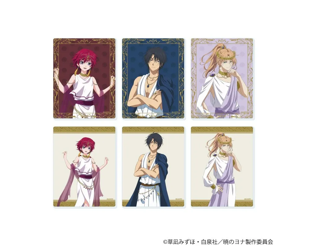 Akatsuki no Yona - Acrylic Card - Blind Box (Set of 6) Greek-style Costume Ver.