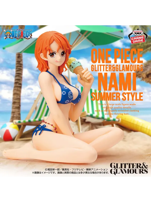 One Piece - Figurine Nami - Glitter & Glamours Summer Style