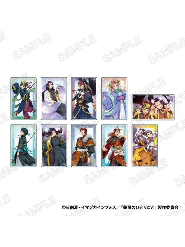 Trading Acrylic Cards (Set of 10)  -The Apothecary Diaries - Les Carnets de l'Apothicaire -  SUGOI SHOP