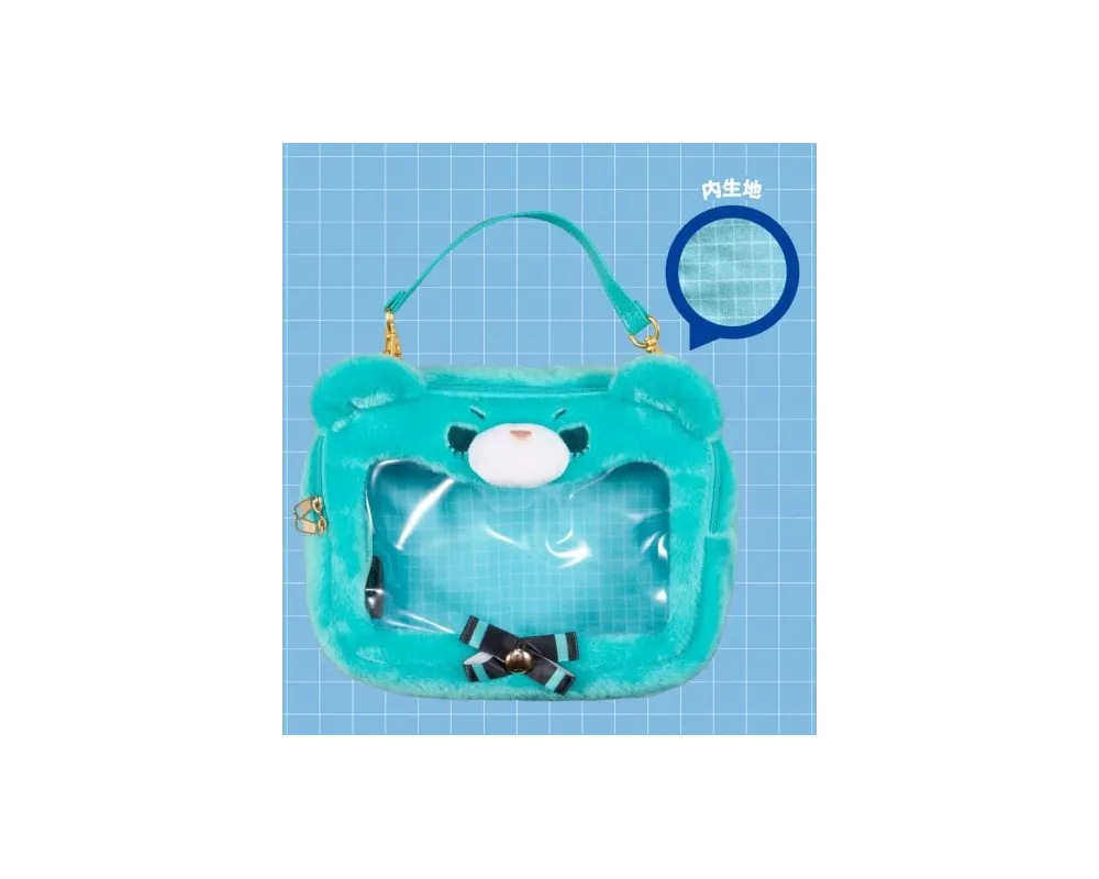 Pochette Rin Itoshi - Petit Bear Plush Pouch - Blue Lock -  Sugoi Shop
