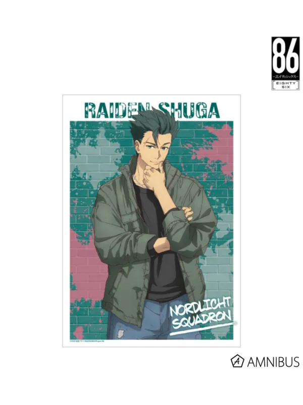 Poster A3 Raiden Shuga Street Fashion ver. - 86 Eighty Six