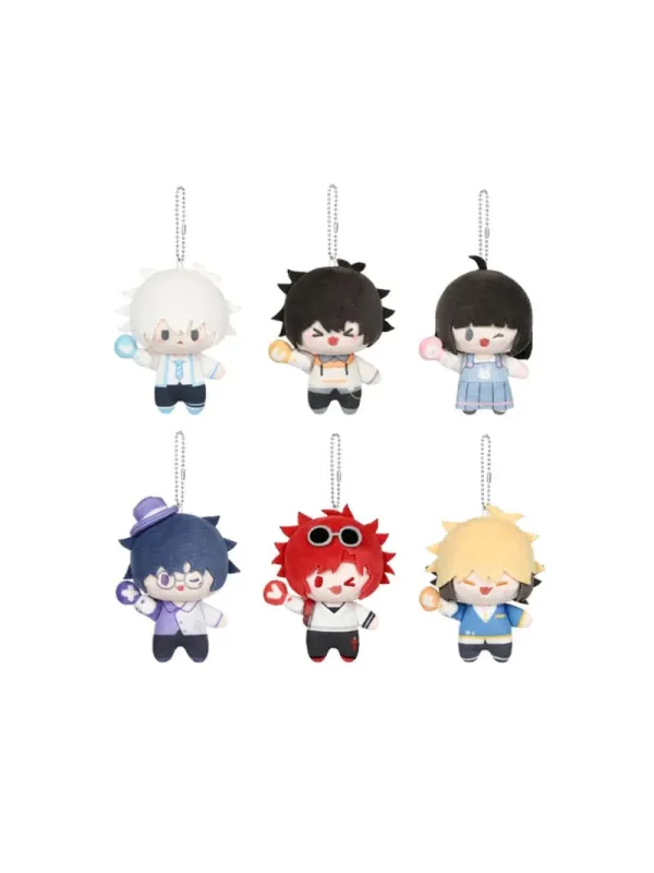 Display 6 Porte-clés Peluche Link Click