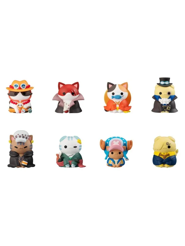 Figurine mini Mega Cat Project NyanPieceNyan! I'm gonna be king of Paw-rates!! - One Piece - Sugoi Shop