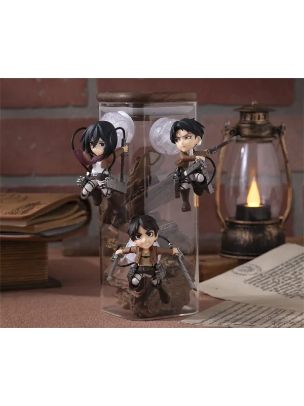 Figurines Tobimas Pack de 6 MegaHouse Attack on Titan