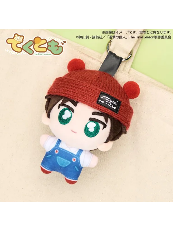 Porte Clés Peluche tekutomo Attack on Titan - Bushiroad