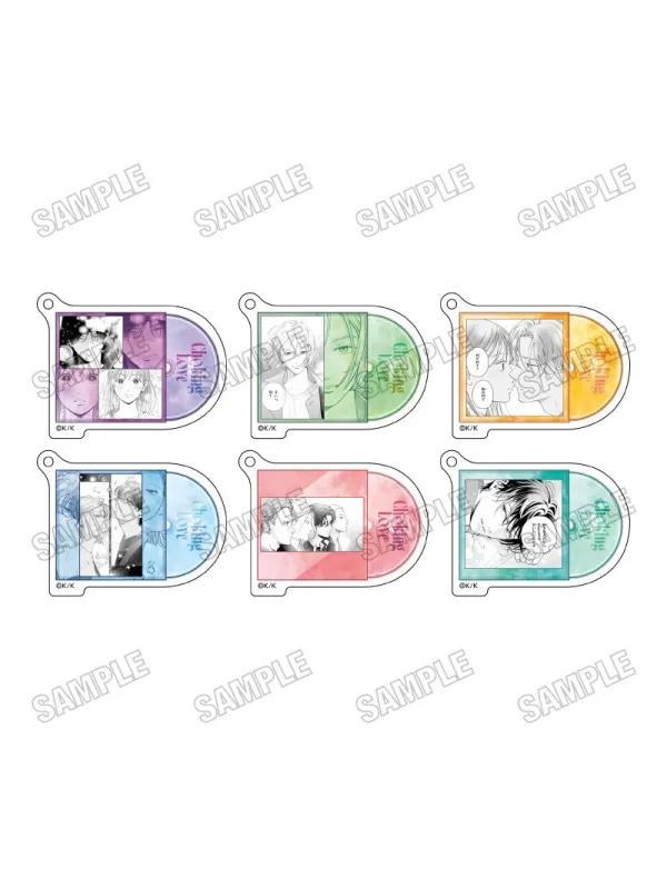 You Rock Me Memorable Scene Acrylic Keychain Set of 6
