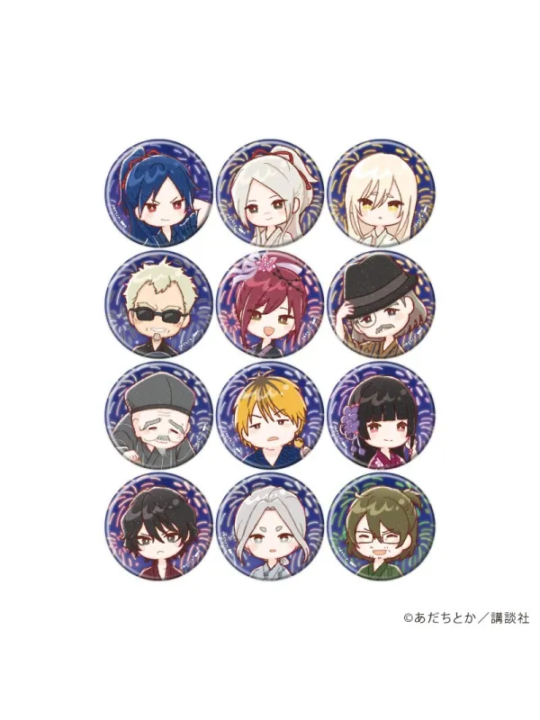 Noragami Set 12 Badges Graph Art Illustration Yukata ver.