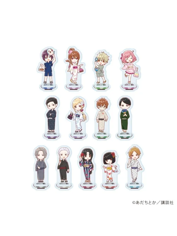 Mini Stand Acrylique Noragami - Yukata ver. - Set de 13