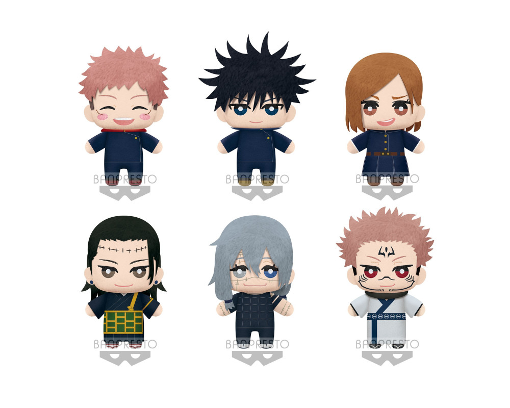 Jujutsu Kaisen - Tomonui Plush Assort Series 3 - Nobara, Megumi, Yuji, Sukuna, Geto, Mahito - Sugoi Shop